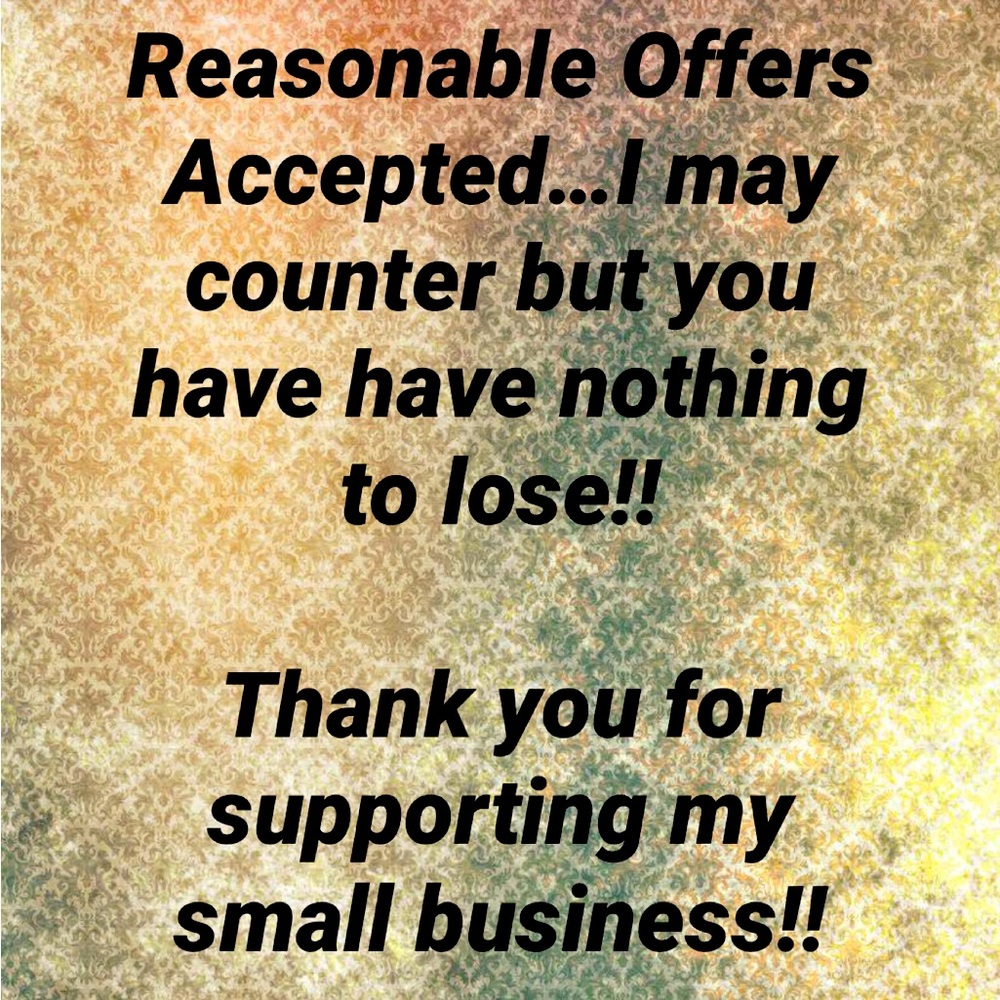 ♥️ Reasonable Offers ♥️